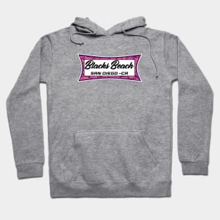 Blacks Beach  San Diego: California Surf Breaks Hoodie